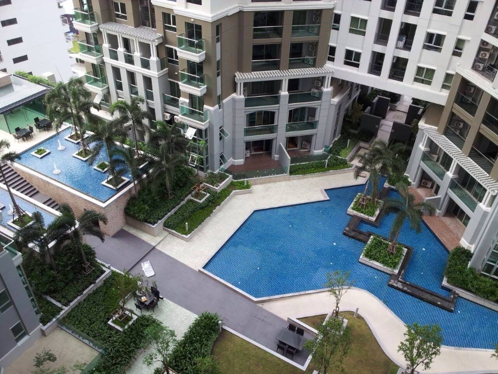 ให้เช่าคอนโด Belle Grand Rama 9 59 ตรม. 2 Bed ใกล้รถไฟฟ้าใต้ดินและ Central Rama 9